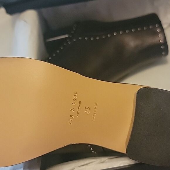 NIB Rag & Bone Willow Studded leather Boots - Picture 14 of 16